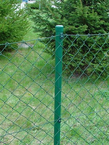 Mittelsäule grün 38 mm für Gitterhöhe 1,25 m