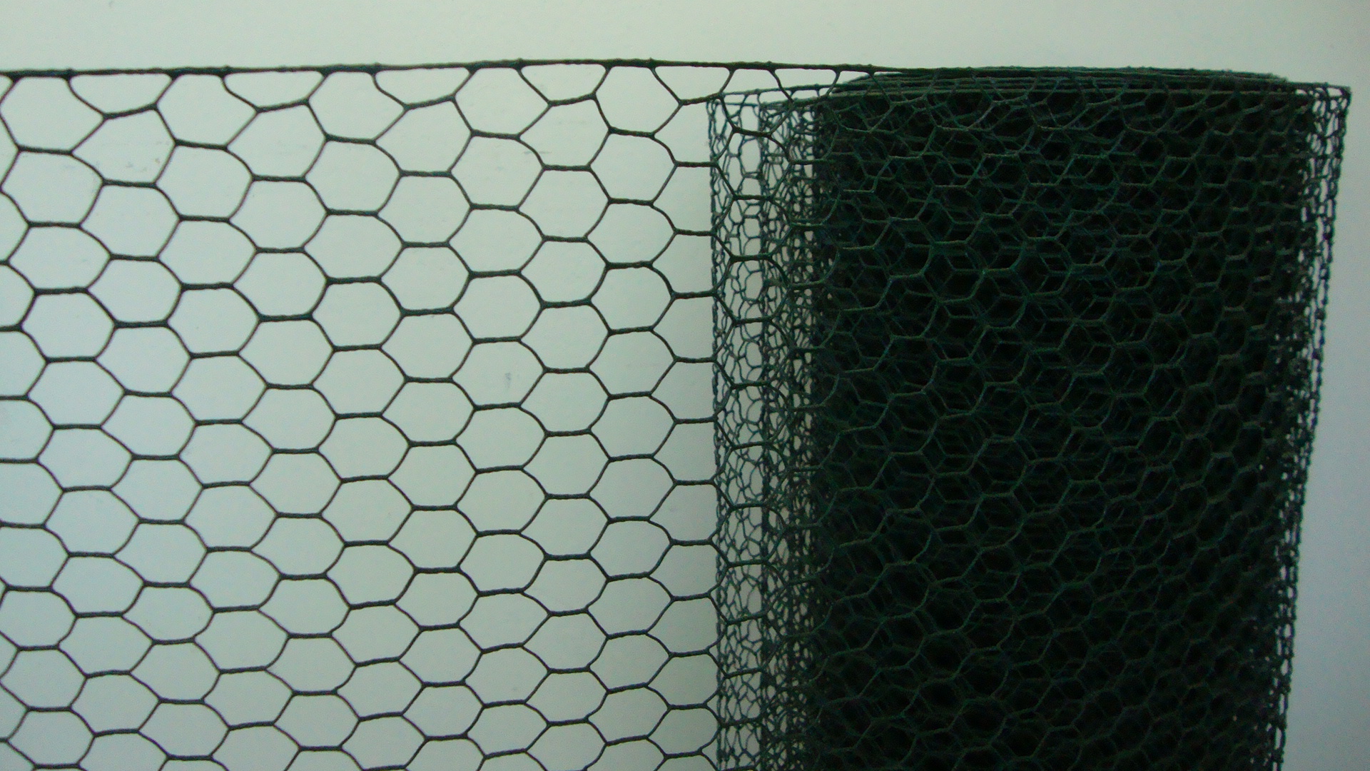 Sechseckgeflecht PVC grün MW 13 mm Gitterhöhe 1,00 m